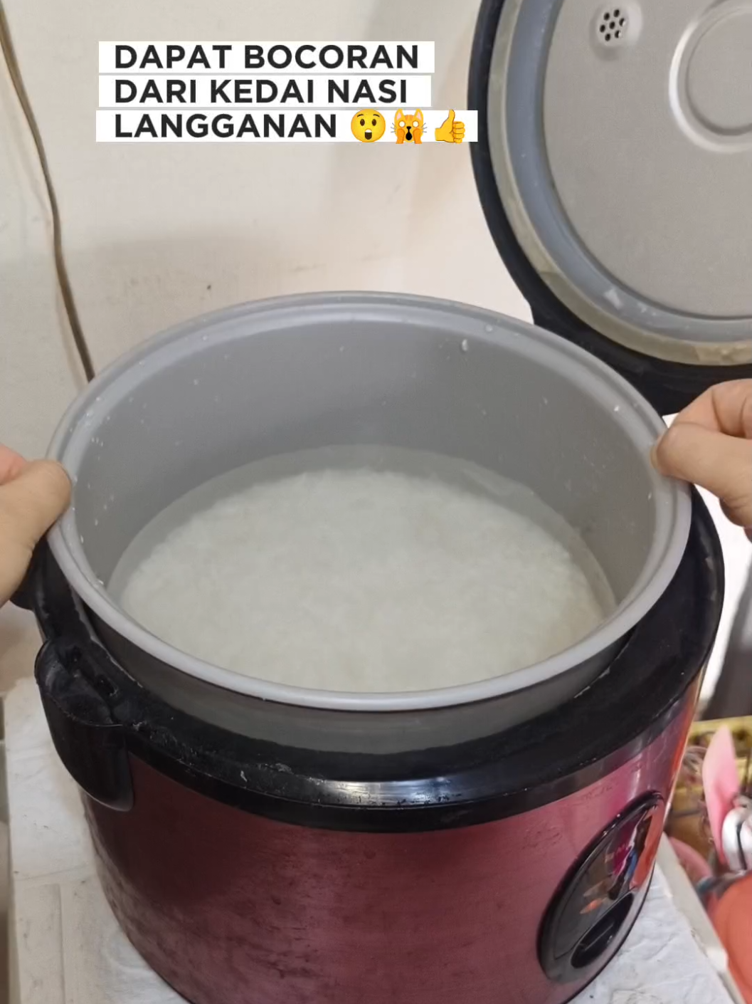 Tips masak nasi yang jarang orang tau #tipsandtricks #lifehacks #idekreatif #fyi 