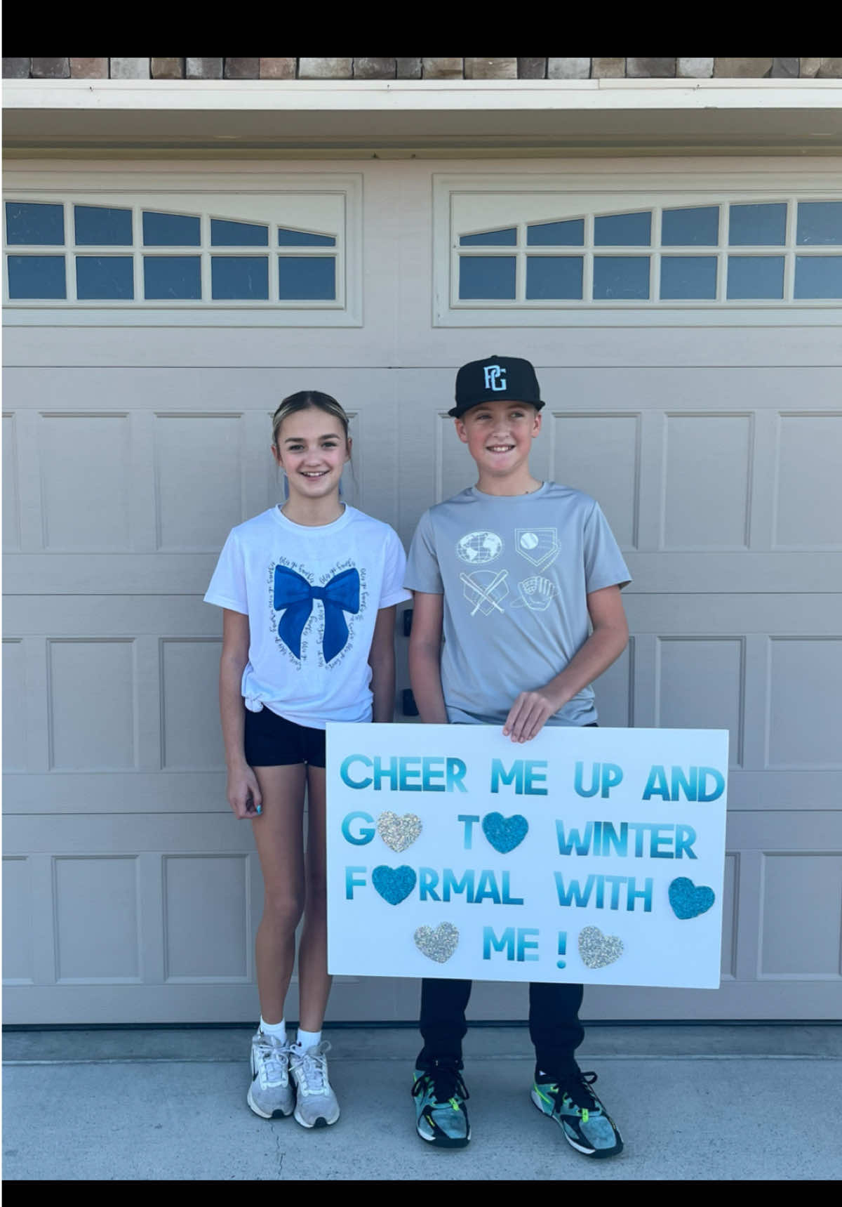 So excited to go to Winter Formal with you, Lathan! Thank you for making it extra special for me 💙🩵🤍 #sweetbf #since5thgrade #winterformal #hemakesmesmile #cantstopsmiling