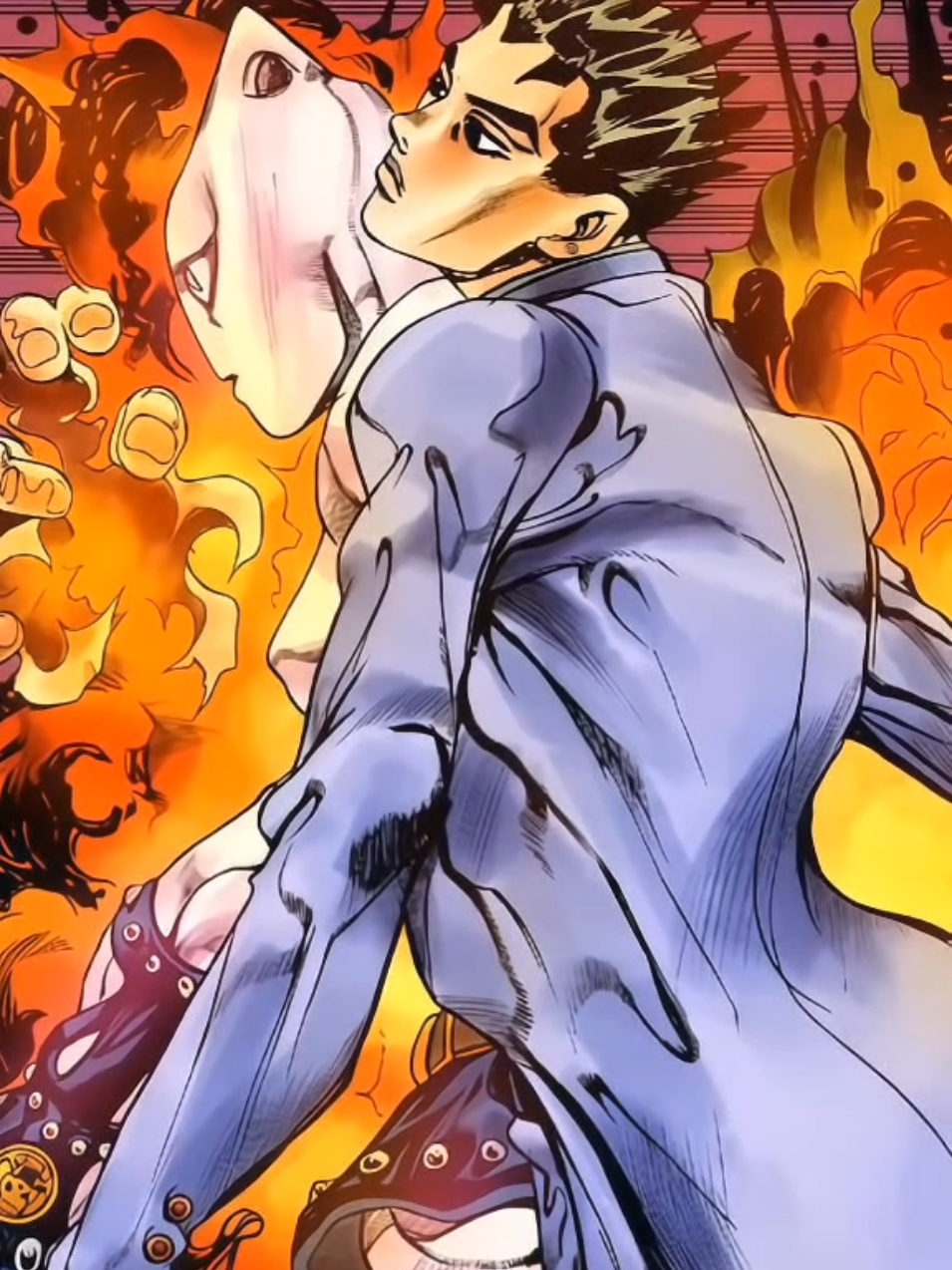 killer queen #kirayoshikage #jojosbizarreadventure #jojoedit #diamondisunbreakable #anime #manga #jojopart4 #killerqueenjjba #jjba #jj #jojo 