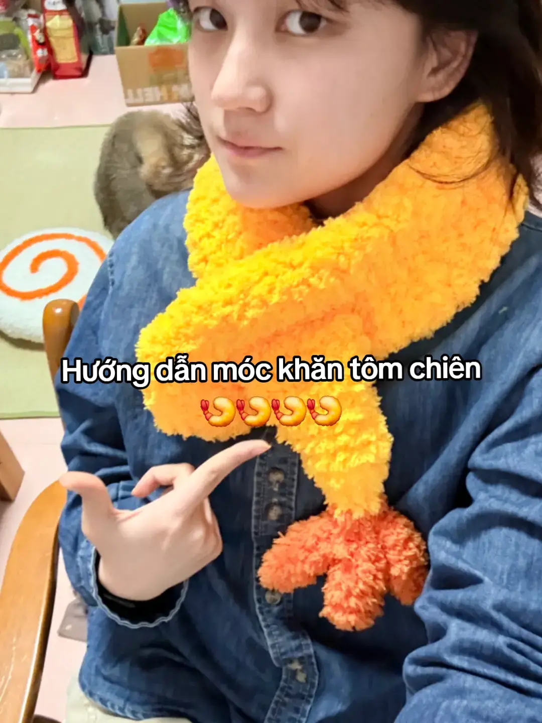 KO DÙNG CHART ĐỂ BÁN HÀNG !!!! Sắp lạnh gòi lại móc khăn tiếp nheeee #handmade #crochet #moclen #viral 