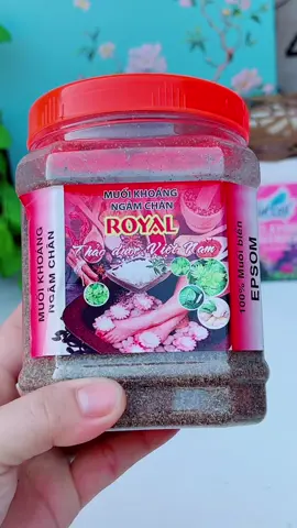 Muối ngâm chân #muoingamchan #muoiroyal #vanxoan94 #muoithaoduocngamchan 