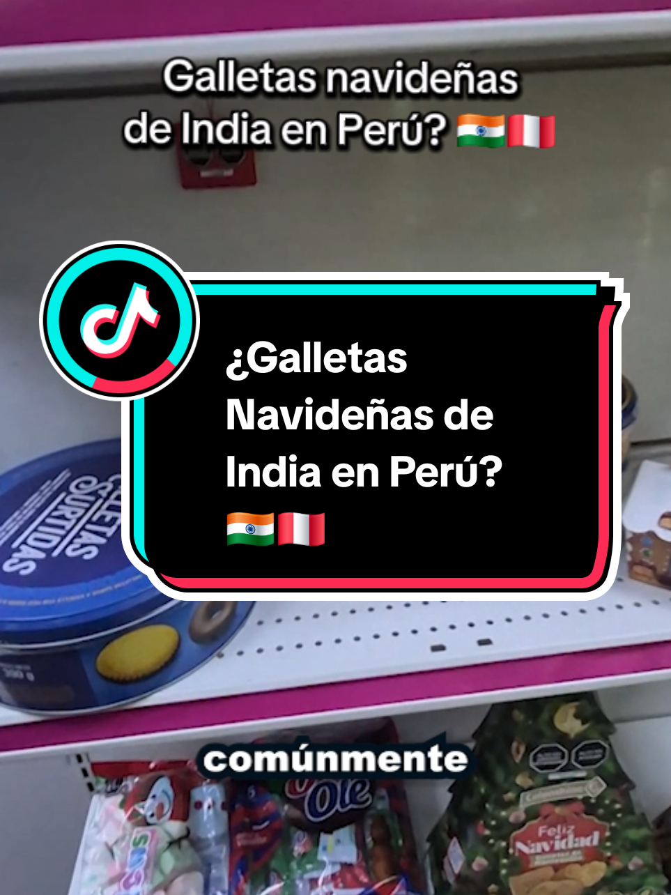 ¿Hay galletas navideñas de India en Perú? Bendecidas por el río Ganges 😶‍🌫️ #galleta #india #tambo #perú #fyp