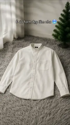 Áo Sơ Mi Trơn Tay Dài Nam Nữ Hàn quốc #somi #aosomi #xuhuong #katholic 