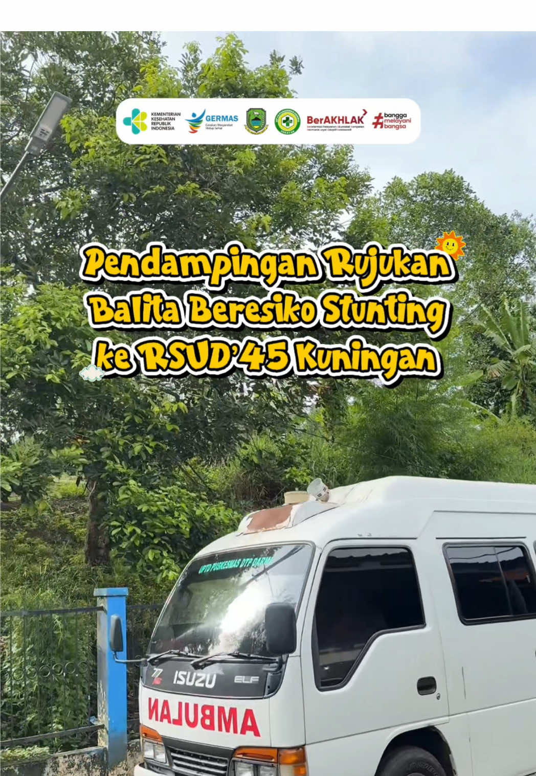 🩺 Kegiatan Pendampingan Rujukan Balita Stunting ke Rumah Sakit Umum Daerah 45 Kuningan 🩺 Pada hari Jum’at, 14 November 2025, Ahli Gizi UPTD Puskesmas Darma melaksanakan kegiatan pendampingan rujukan balita stunting ke RSUD’45 Kuningan. Kegiatan ini bertujuan untuk memastikan balita dengan stunting mendapatkan penanganan lanjutan yang optimal, sesuai dengan standar pelayanan kesehatan. Melalui upaya pendampingan ini, diharapkan dapat meningkatkan derajat kesehatan balita dan menurunkan angka stunting di wilayah kerja UPTD Puskesmas Darma ✨☺️ #PuskesmasDarma #UPTDPuskesmasDarma #CegahStunting #PendampinganBalita #AhliGizi