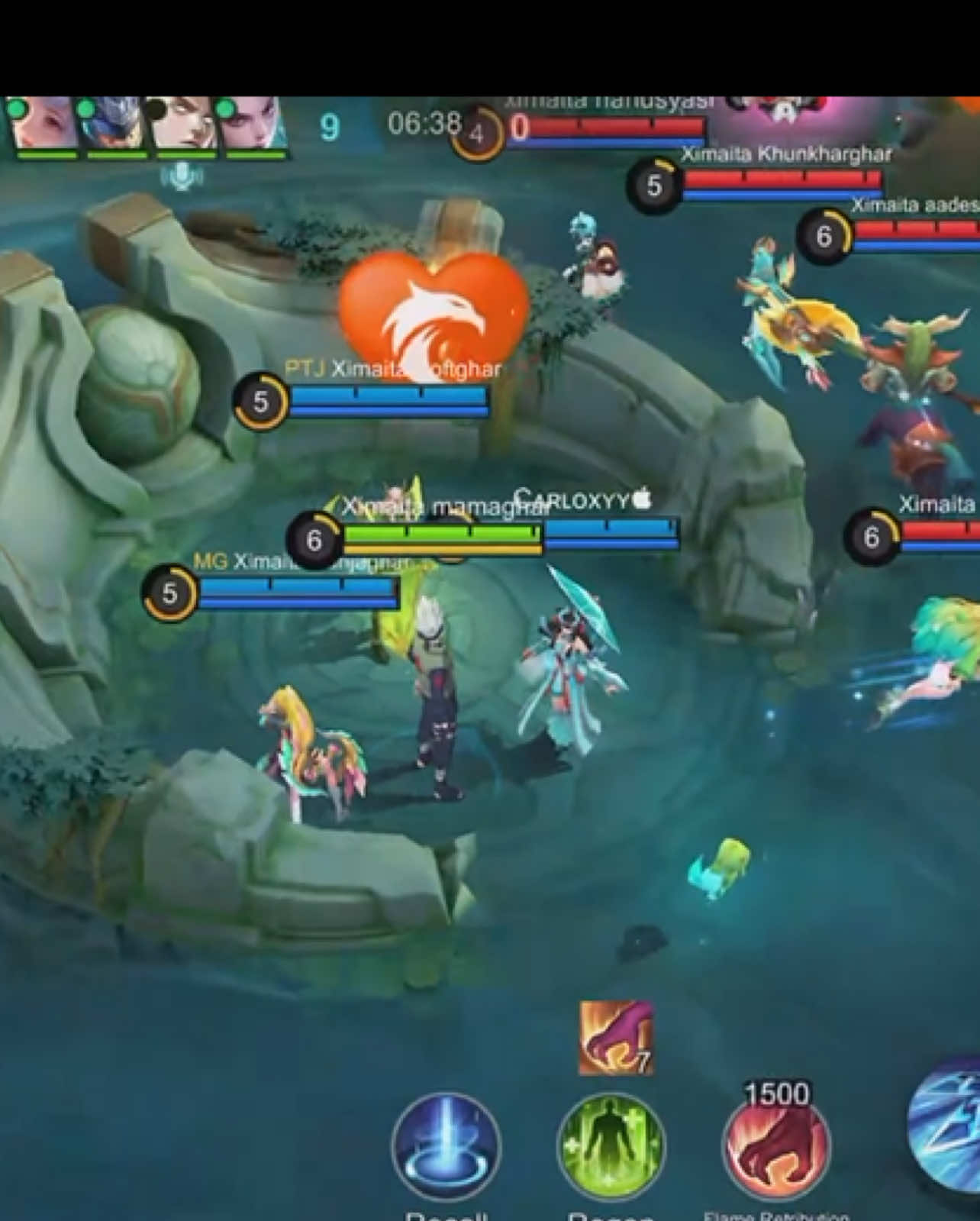 Hayabusa weds Hanabi and kagura ☂️ #livehighlights #tiktoklive 