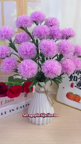 Sét nguyên liệu làm hoa ruy băng #toptrending #toptrend 