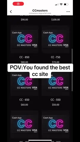 CC METHODS 2025 #vendor #typ #creditcard #method #linkables