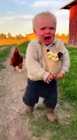 Mama chicken go full chase😂#trending #viral #viralvideo #viraltiktok #chicken 