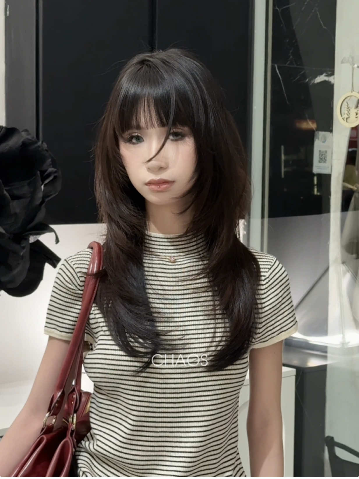 Cắt Layer CHAOS …☠️#lychaos #chaoshairstudio #hairstyle #layer 