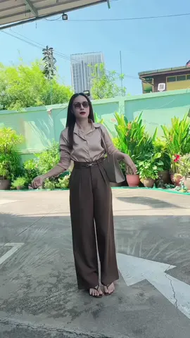 #กางเกงขายาว #กางเกงใส่ทํางานผู้หญิง #กางเกงกระบอกใหญ่ #กางเกงใส่เที่ยวใส่ทํางาน #กางเกงเอวสูง 