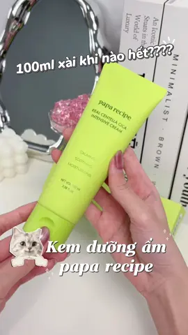 Kem dưỡng ẩm siêu hạt dẻ luôn ý 😎 #paparecipe #skincare #kemduong #babe_bling 