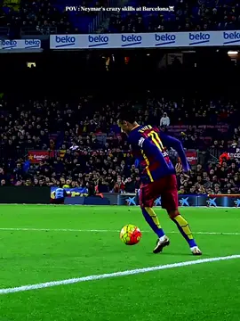 Neymar’s crazy skills at Barcelona☠️ #Soccer #soccertiktok #neymar #neymarjr #barcelona 