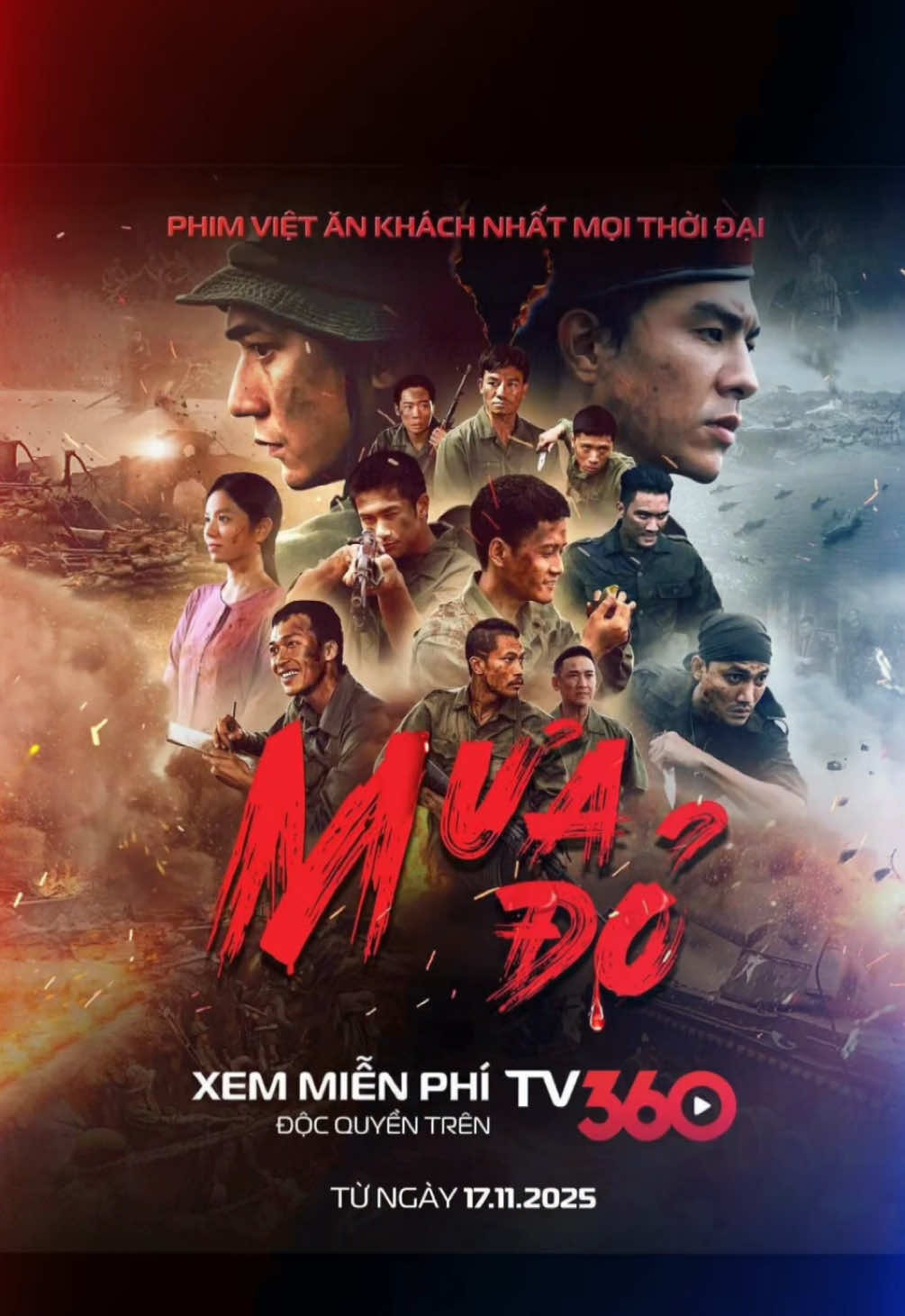 🔥 XEM PHIM MƯA ĐỎ MIỄN PHÍ TRÊN BOXT V360 – BỎ LỠ LÀ TIẾC LẮM! 🔥 🇻🇳 Từ ngày 17/11, TV360 độc quyền phát sóng bộ phim Mưa Đỏ – siêu phẩm điện ảnh Việt Nam với doanh thu hơn 700 tỷ đồng, tái hiện trận chiến Thành cổ Quảng Trị khiến hàng triệu trái tim rưng rưng. 🎁 Đăng ký gói Boxtv360 Viettel ngay hôm nay, bạn sẽ nhận: 👉 Miễn phí thiết bị Android Box TV360 4K xịn sò 👉 Chỉ 40 cas/tháng – quá hời cho cả kho giải trí 👉 Điều khiển thông minh bằng giọng nói 👉 Xem hơn 150 kênh truyền hình, phim bộ, phim chiếu rạp mới nhất 📺 Chỉ cần cắm vào TV là cả gia đình có thế giới giải trí ngay lập tức! 📞 Liên hệ: Hoặc inbox để lắp đặt ngay hôm nay! #Boxtv360Viettel #TV360 #MuaDo #Viettel #Viettelcamau