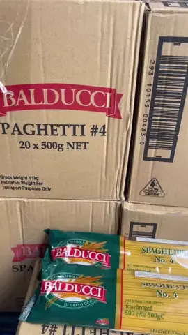 Mỳ ý BALDUCCI spaghetti  thùng 20gói/500g/1gói