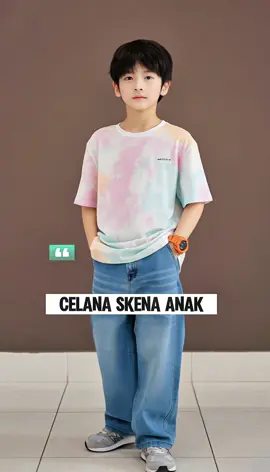 celana skena anak mulai dari usia 3-12 tahun ya bun 🥰 yuk buruan di check out ya #celanaskenaanak #celanajeansanak #celanaanak 