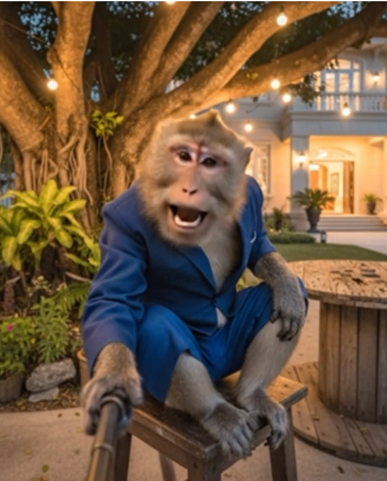 หลับก่อนกะบ่ได้…งึดคัก #บักคอง #ลิง #ลิงAI #จ่มให้เมีย 