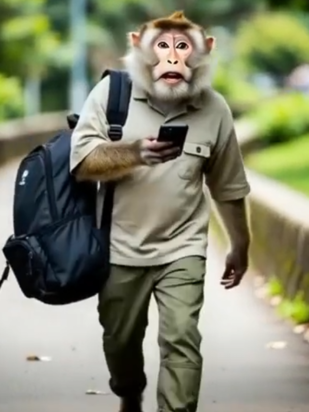 haihước vui nhộn #monkey #suhuongtittot #giaitri #@hùng huy@ 