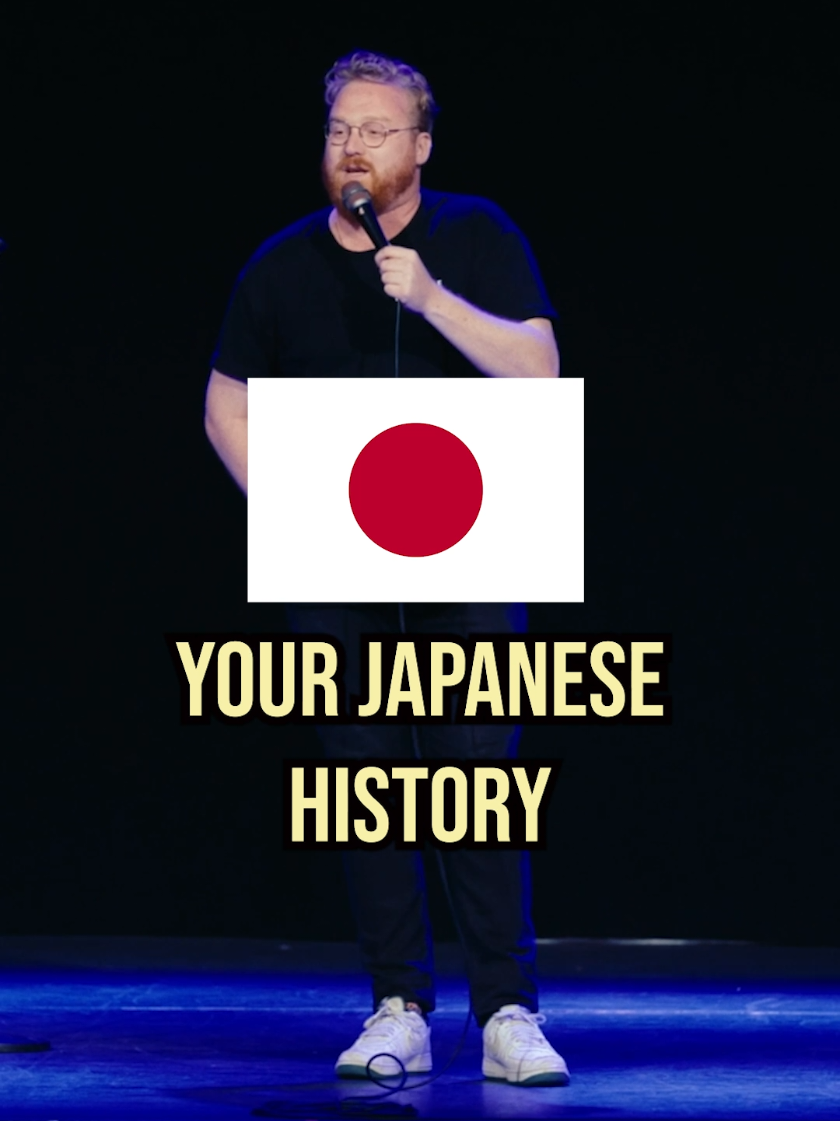 litter fun bit about the Empire of the Rising Sun for ya #History  #standupcomedy  #aussie 