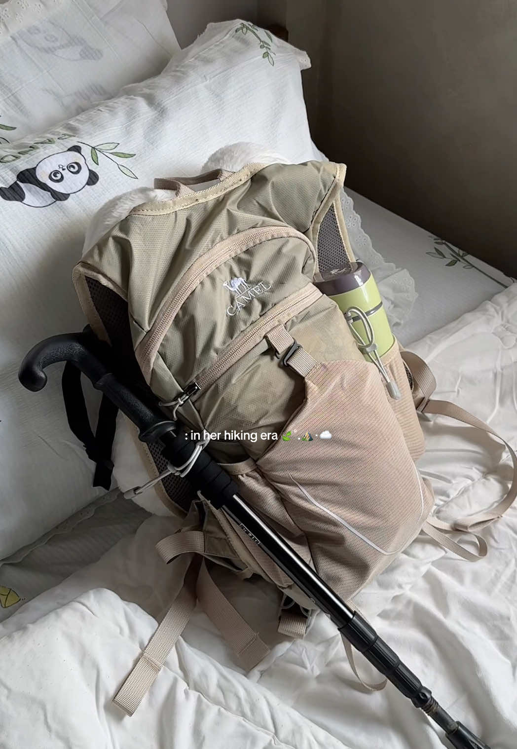 i sooo love my 12L hiking bag!🍃⛅️🏞️ #hikingbag #dayhike #smallhikingbag #camelcrownhikingbag #besthikingbag @CAMEL CROWN Outdoor PH 