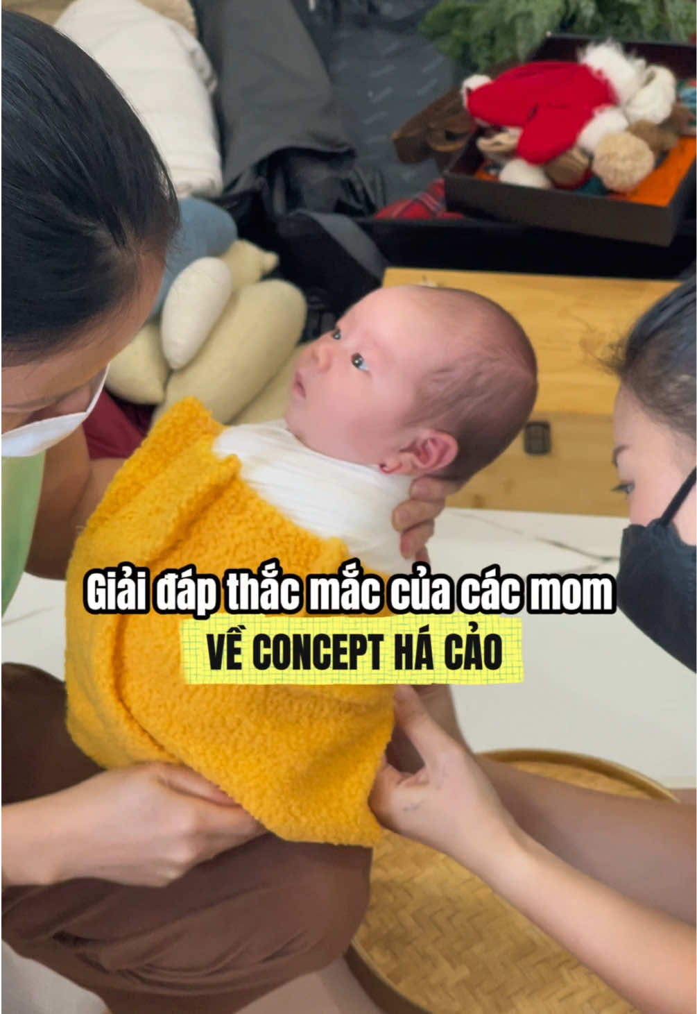 Bữa giờ các mom hỏi quá trời nè, cám ơn mọi người đã yêu mến concept này ạ #chupanhsosinh #chupanhbabymoon #babymoonstudio 