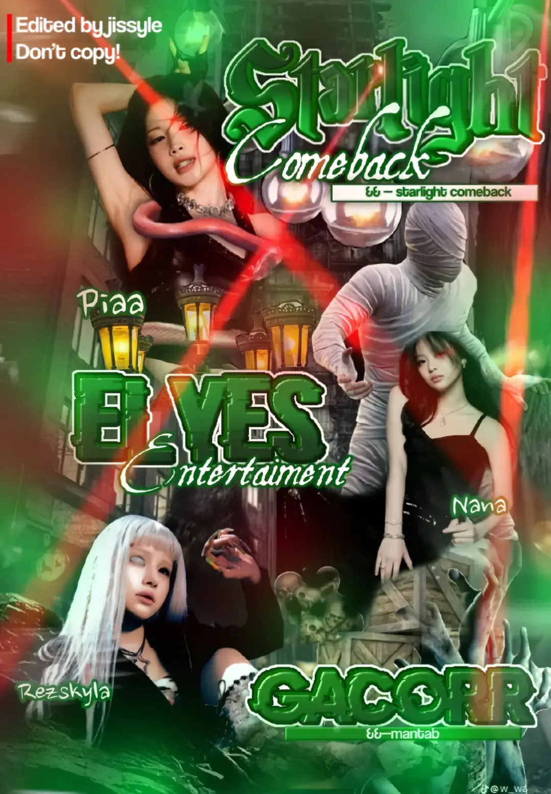 [𝐏𝐎𝐒𝐓𝐄𝐑 𝐂𝐎𝐌𝐄𝐁𝐀𝐂𝐊]       𝟹𝚂𝚃 𝙲𝙾𝙼𝙴𝙱𝙰𝙲𝙺 𝐏𝐎𝐒𝐓𝐄𝐑 𝐂𝐎𝐌𝐄𝐁𝐀𝐂𝐊 𝐆𝐑𝐈𝐋 𝐆𝐑𝐎𝐏 𝐒𝐓𝐀𝐑𝐋𝐈𝐆𝐇𝐓 𝐆𝐄𝐍 𝟏 ✨𝐍𝐀𝐌𝐄 𝐈𝐃𝐎𝐋 : ✰𝙿𝚒𝙰𝙰`𝙰𝚂𝙰 ✰𝚁𝙴𝚉𝚂𝙺𝚈𝙻𝙰`𝙷𝙰𝚁𝚅𝙴𝚈 ✰𝙽𝙰𝙽𝙰`𝙷𝙰𝙽𝙽𝙸 𝐂𝐎𝐌𝐈𝐍𝐆 𝐒𝐎𝐎𝐍!     𝟷𝟻/𝟷𝟷/𝟸𝟶𝟸𝟻 #elyesentertainment #comeback #STARLIGHT #agensihalukpop #fypmasukberanda 