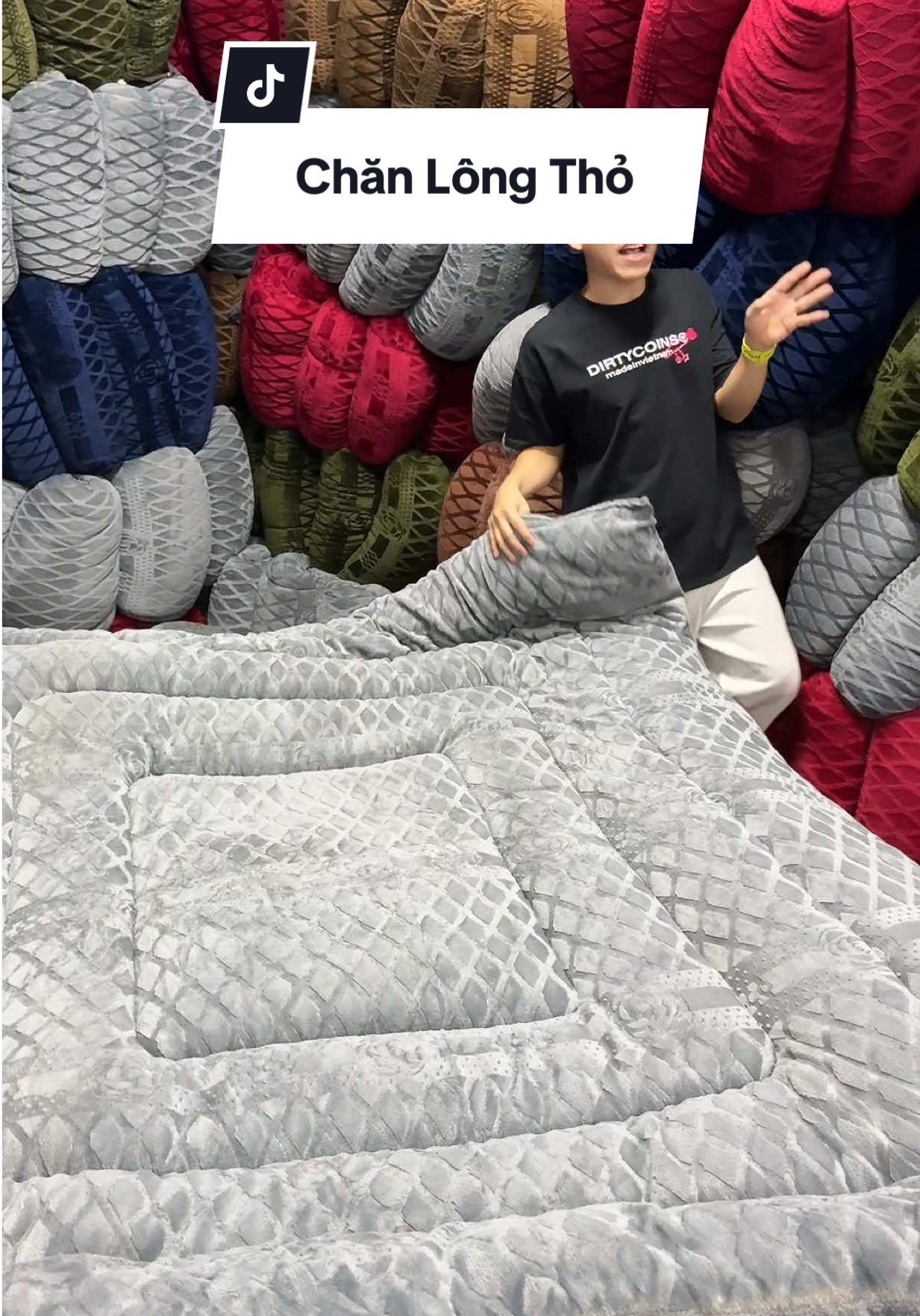 Chăn lông thỏ #haohomhinh #chanlongtho 