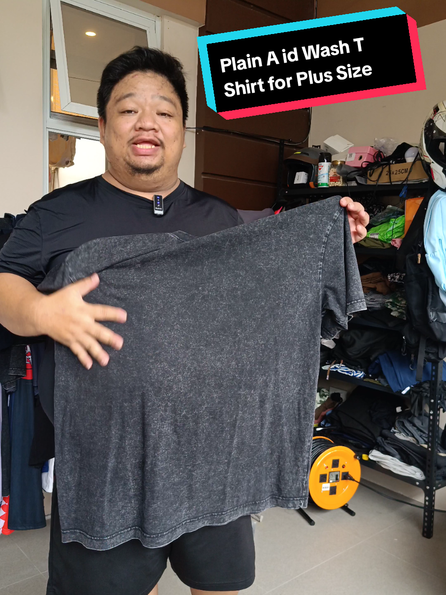 Replying to @mr.bro281Plain A id Wash T Shirt for Plus Size #TshirtFashion #styleinspo #streetwear #menswear #casualstyle 