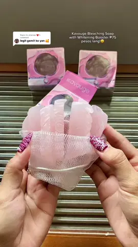 Replying to @Jmariee ❤️ kavouge bleaching soap with whitening booster naka buy1take2 sila ngayon!😩 #kavougesoap #fyppppppppppppppppppppppp #fypviraltiktok🖤シ゚☆♡ #fypviralシviral #whiteningsoap 