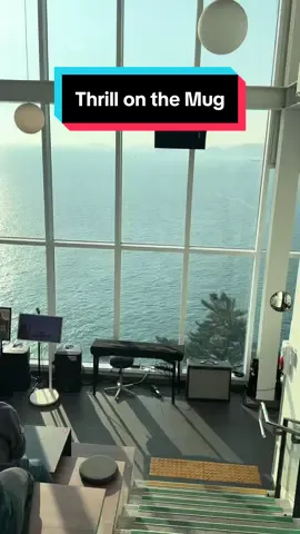 Cafe hopping #cafe #coffee #dessert #sea #view