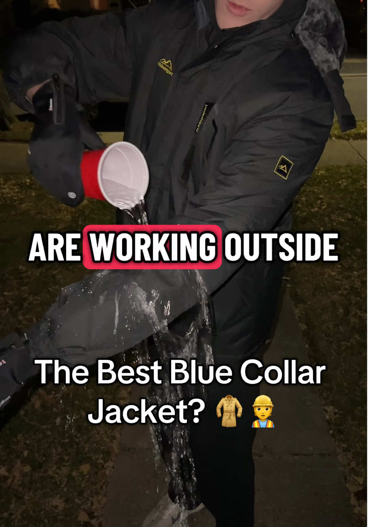 I know I won’t be chilly this winter! #coat #winter #bluecollar 