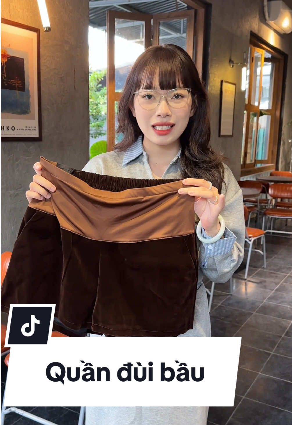 Quần nhung cho mẹ bầu – êm, mịn, không kích ứng, mặc cả ngày không khó chịu. #leloanlona 