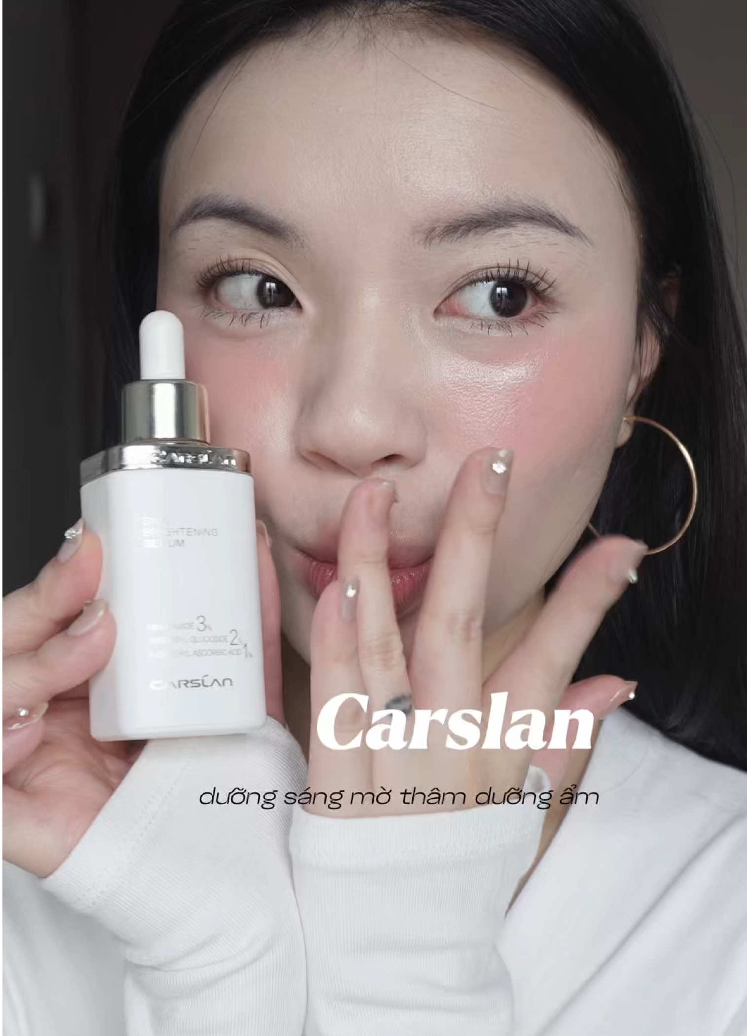 Tưởng nhà Carslan chỉ có đồ makeup thôi  không ngờ hãng cho ra dòng serum dưỡng sáng cấp ẩm dùng cũng phê  #tinhchatsangdaCarslan   #Carslan7ngaysangda  #carslan  #duongsangda  #Carslanserumbrightening