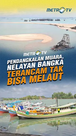 Ribuan nelayan di Sungailiat, Kabupaten Bangka, Bangka Belitung, kini terancam tidak bisa melaut. Hal tersebut disebabkan oleh pendangkalan muara akibat aktivitas tambang pasir timah. #tiktokberita #beritaviral #fyp #viral #beritatiktok #tiktokmetrotv #metrotv #bangkabelitung #tambangtimah #nelayan