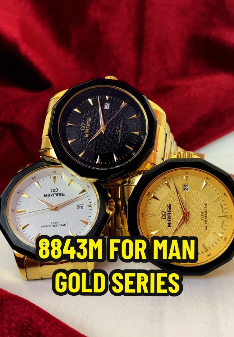 Koleksi keluaran terbaru buat cowo, lebih detail cek keranjang kuning yaa 😎‼️ #jamtangangaransi #miragewatch #jamtanganoriginal #jamtangantahanair 