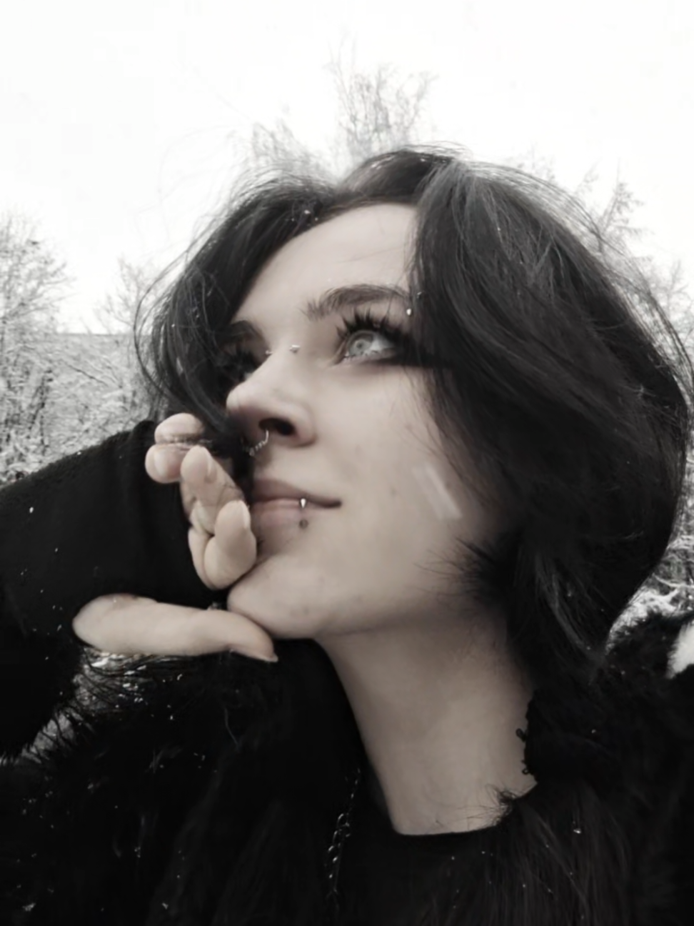 урааа снег  тгк: вилка блинн  #альт #girl #2021 