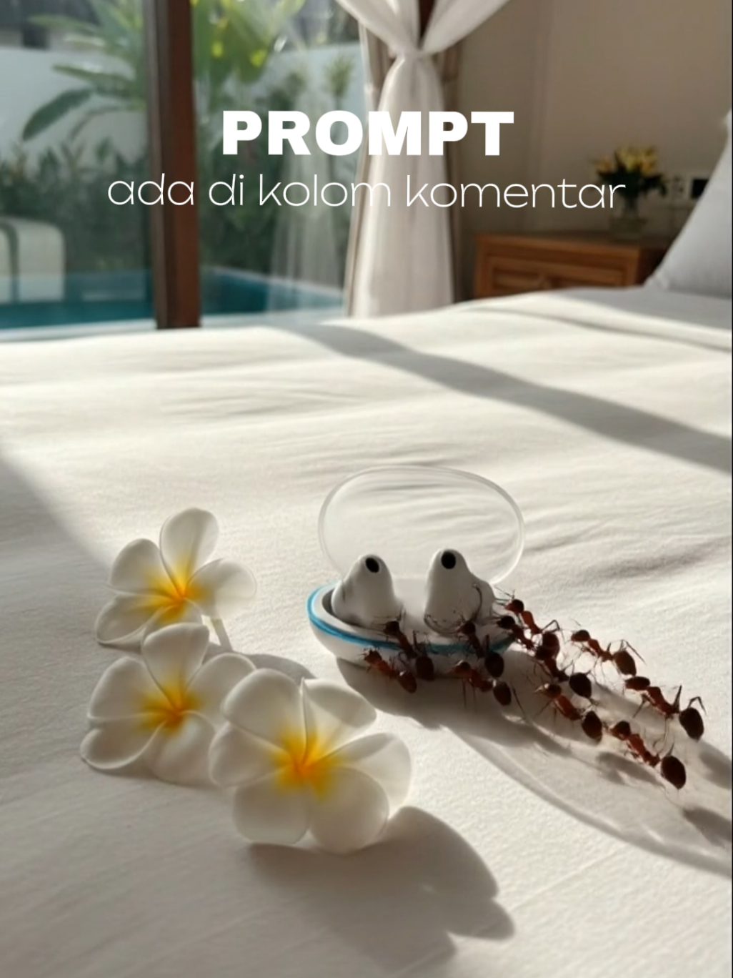 Nyobain wireless earbuds ini, dan suaranya jernih banget 🎧✨ Ringan, baterai awet, dan koneksi stabil. Cocok buat kerja, musik, atau santai di rumah #aigenerated #earphone #earbuds #wirelessaudio #affiliatetiktok 