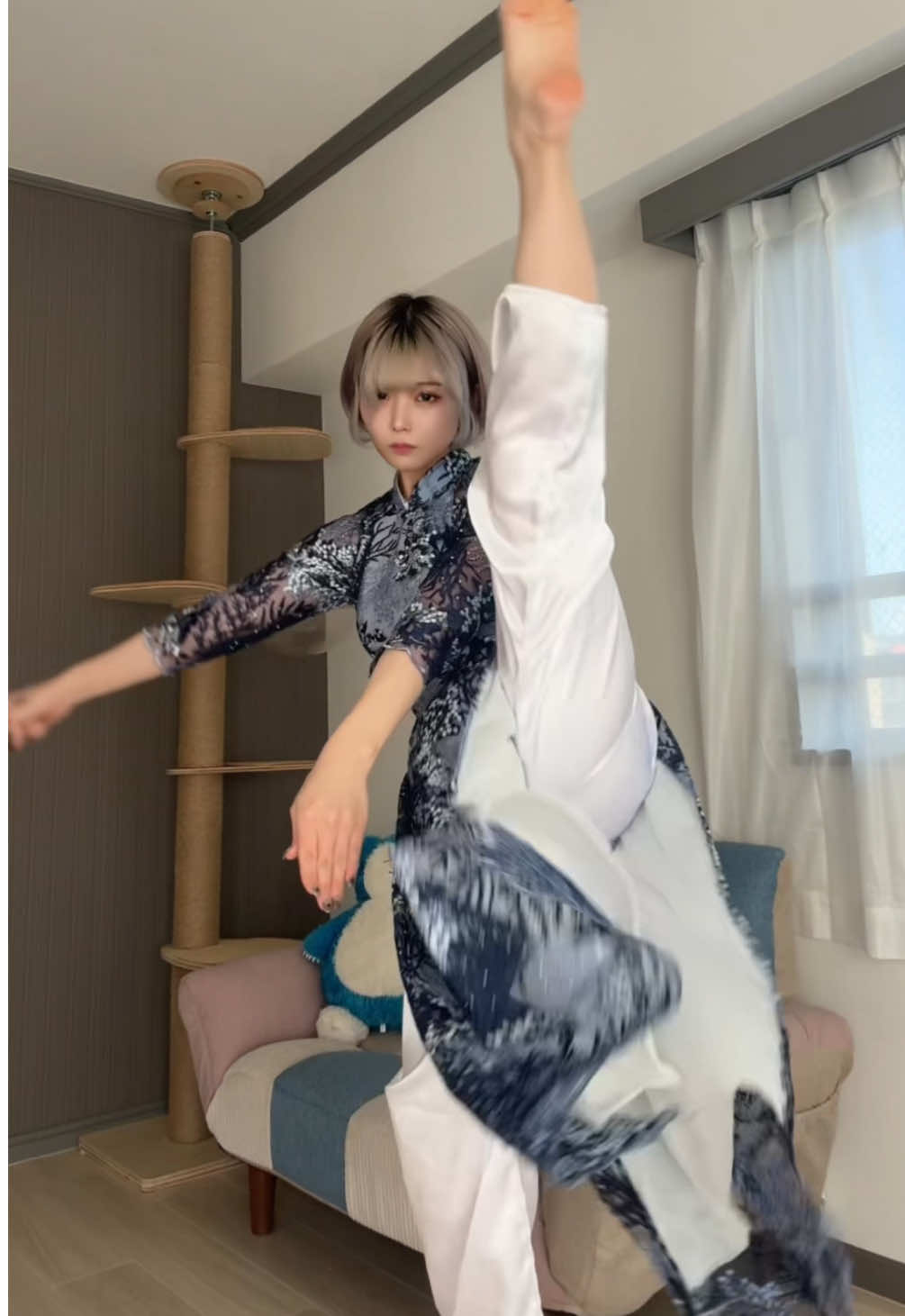 できてる？#中国軍隊ダンス #踊ってみた #ベトナム民族衣装 