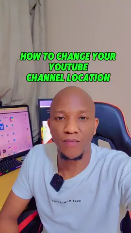 how to change youtube channel location to USA #youtube #contentcreator 