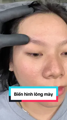 Biến hình lông mày qua 3 bước #bienhinh #longmayphongthuy 