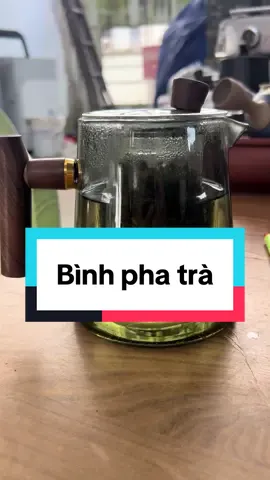 Bình thuỷ tinh pha trà. #traolongxanh #tramoccau #đuabuongbinhthuan #gomsubattrang #lexuhuongtiktok♥️ @Việt Gốm @Chú Việt Sành Điệu  @Việt Gốm  @Tiệm Gốm Việt  @Việt Gốm @
