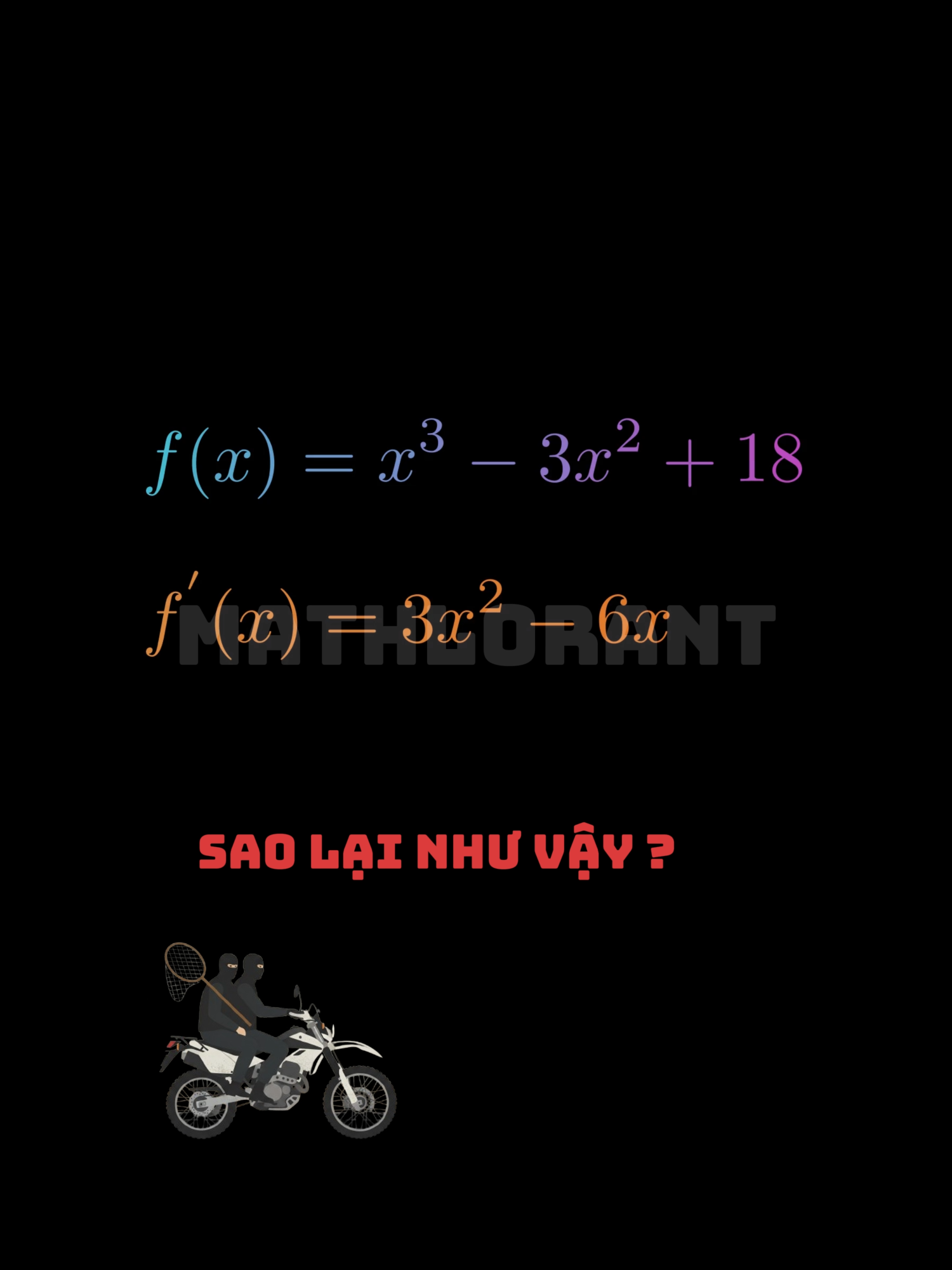 Bản chất  đạo hàm cực kì dễ hiểu #mathlorant #thpt #math #toán