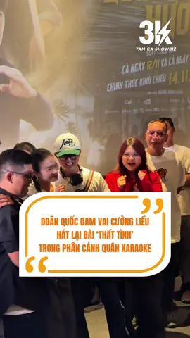 Anh Đam ảnh ngại mà ảnh dễ thương khủng khiếpppp #tamcashowbiz #truytimlongdienhuong #ActionC #f35studio #doanquocdam 