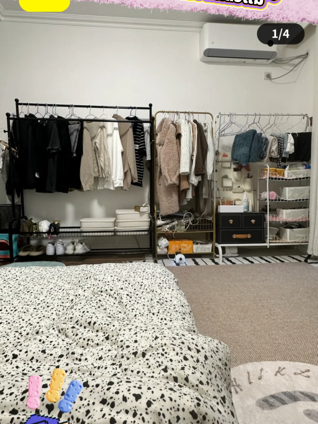 ช่วยด้วย! เสื้อผ้าล้นบ้าน 😭 ไม่มีที่แขวนแล้วแม่~