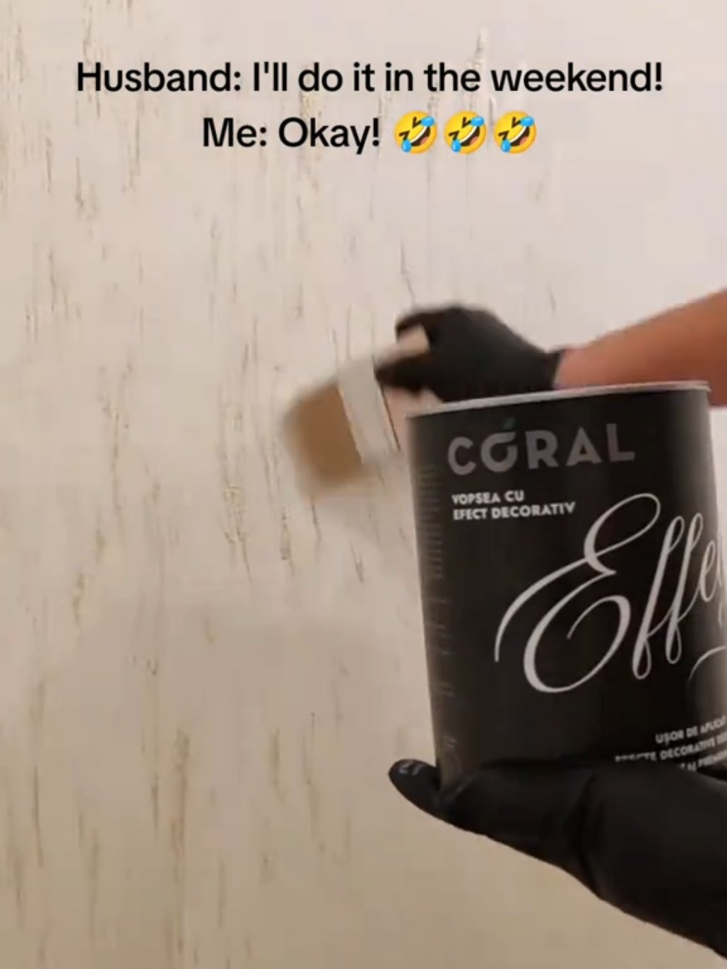 I have patience, but when I want something done, it needs to be done! 🤣🤣🤣 @BUZZStore @CoralpentruCasata  #homedesign #wifeideas #hastobedone #fyp #trending 