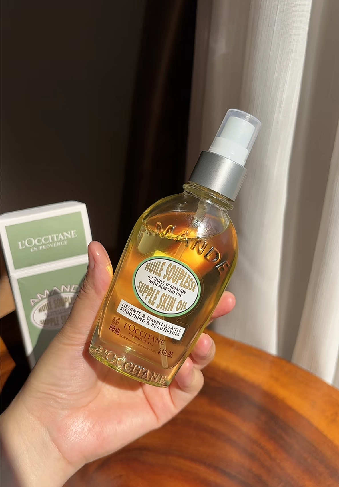 Dầu dưỡng da hạnh nhân L’Occitane - bảo bối mùa hanh khô.  #dauduongda #dauduongbodyoil #dauduongthe #duongthebody #duongthe 