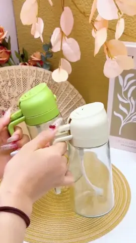 Giữ dầu luôn tinh khiết với bình thủy tinh tiện lợi!”#giadungtienich #viral #review #xuhuong 