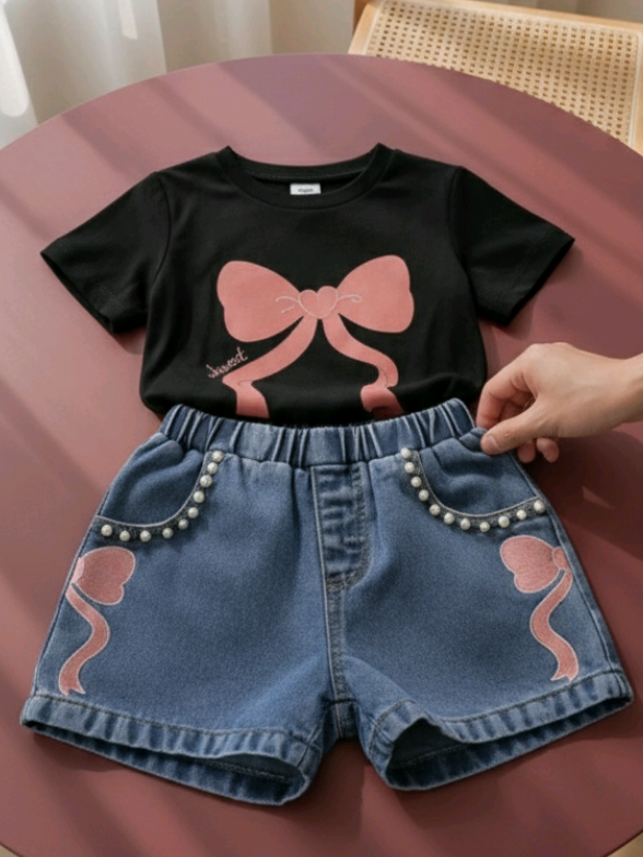 Outfit Import Premium  . . . #bajuanak #bajuanakcewek #setelananakcewek #setanakcewek #outfitanak 