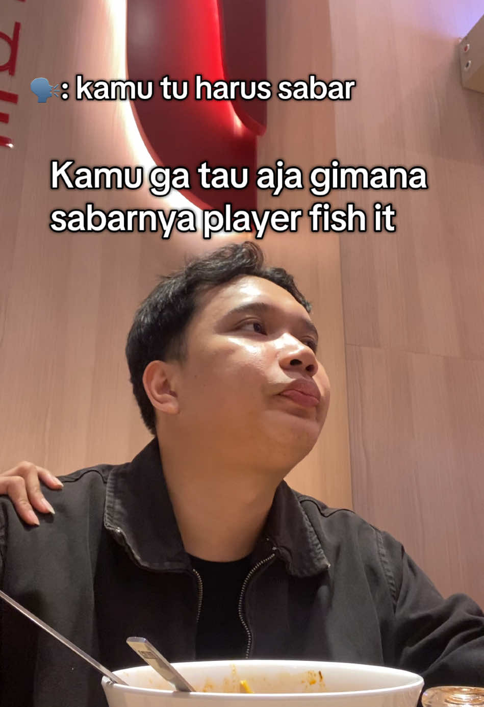 Player fish it kok di tuntut buat sabar 😂 #promomakan1111 #robloxfyp #fishit #roblox #mancing 