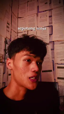 Sebuah karya sastra milik Seno Gumira Ajidarma “Sepotong Senja Untuk Pacarku”  Ku kirimkan sepotong senja ini kepadamu alina. Dari jauh. Ini adalah penggalan dari cerpen sepotong senja untuk pacarku yang saya sedikit bacakan kiranya dapat berkenan. #puisi #sastra #poems #fyp 