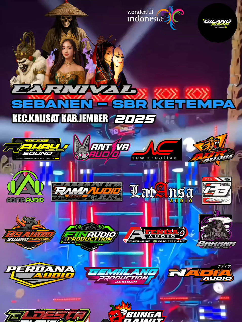 infone plonn penutup karnaval sak jember yokk merapat Karnaval sebanen🔥 #justR #fyp #trending #bcaxyz #horegjawatimur 